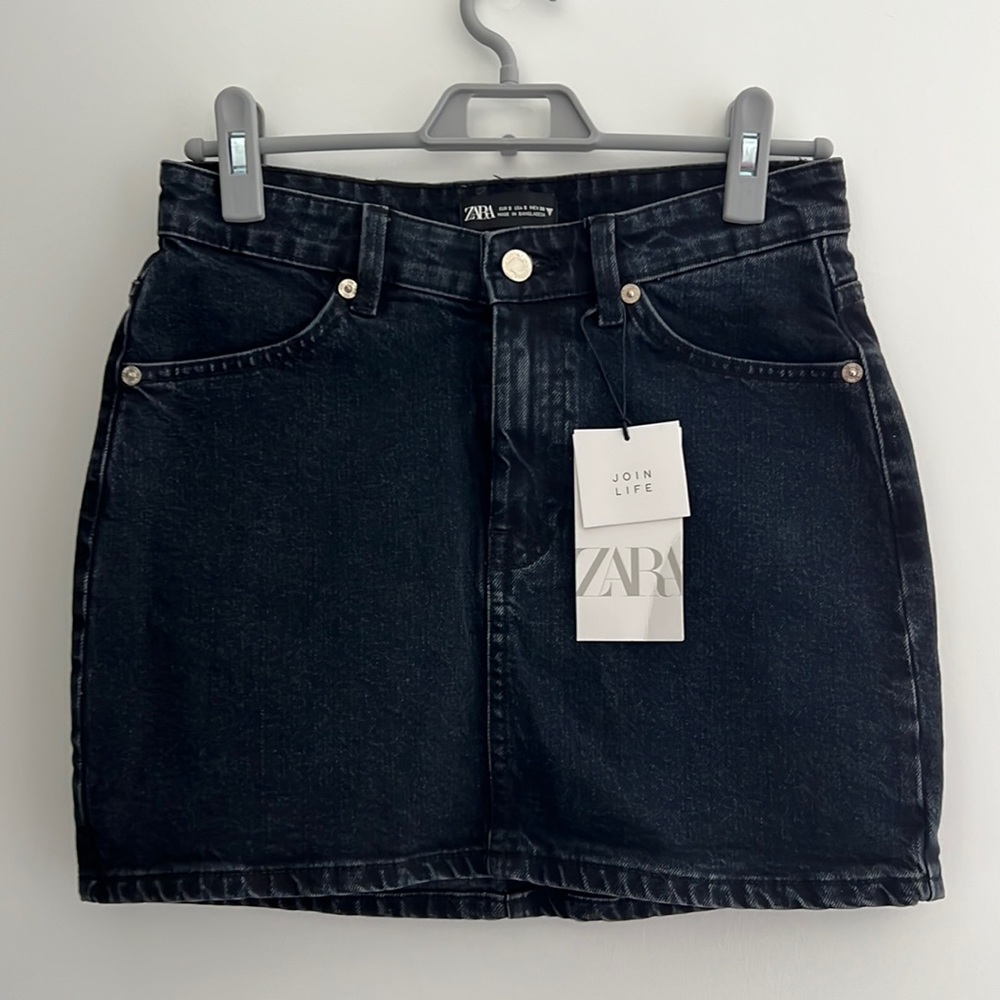 Zara Denim Skirt Mini